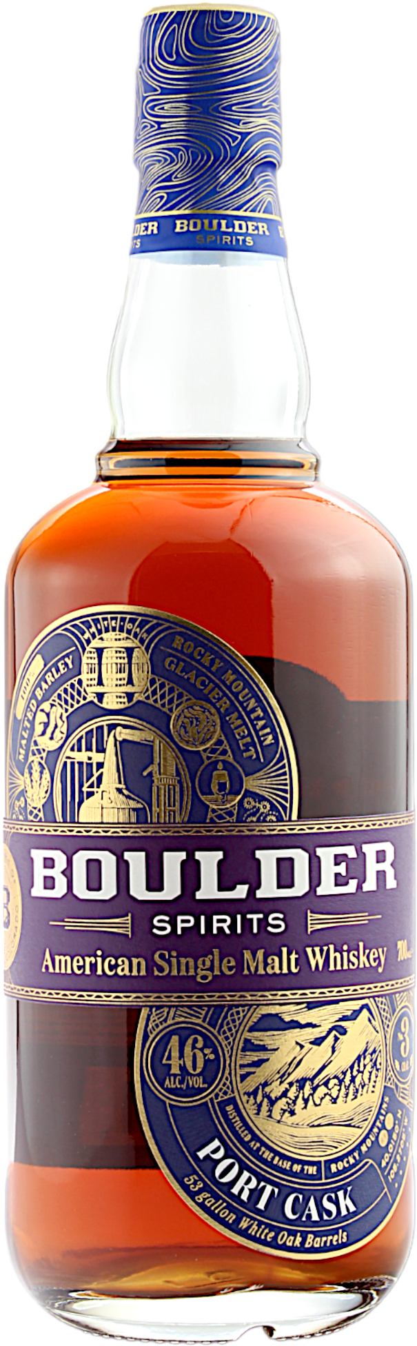 Boulder Spirits Port Cask American Single Malt Whiskey 46.0% 0,7l