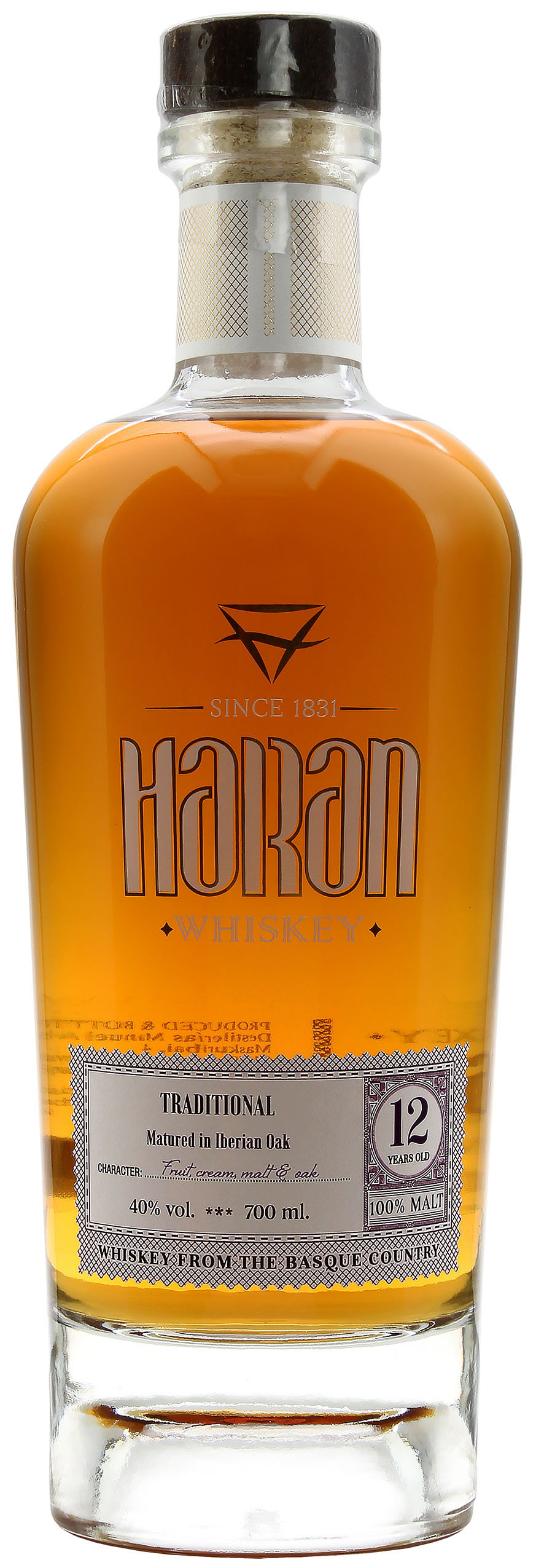 Haran 12 Jahre Traditional Spanish Malt 40.0% 0,7l