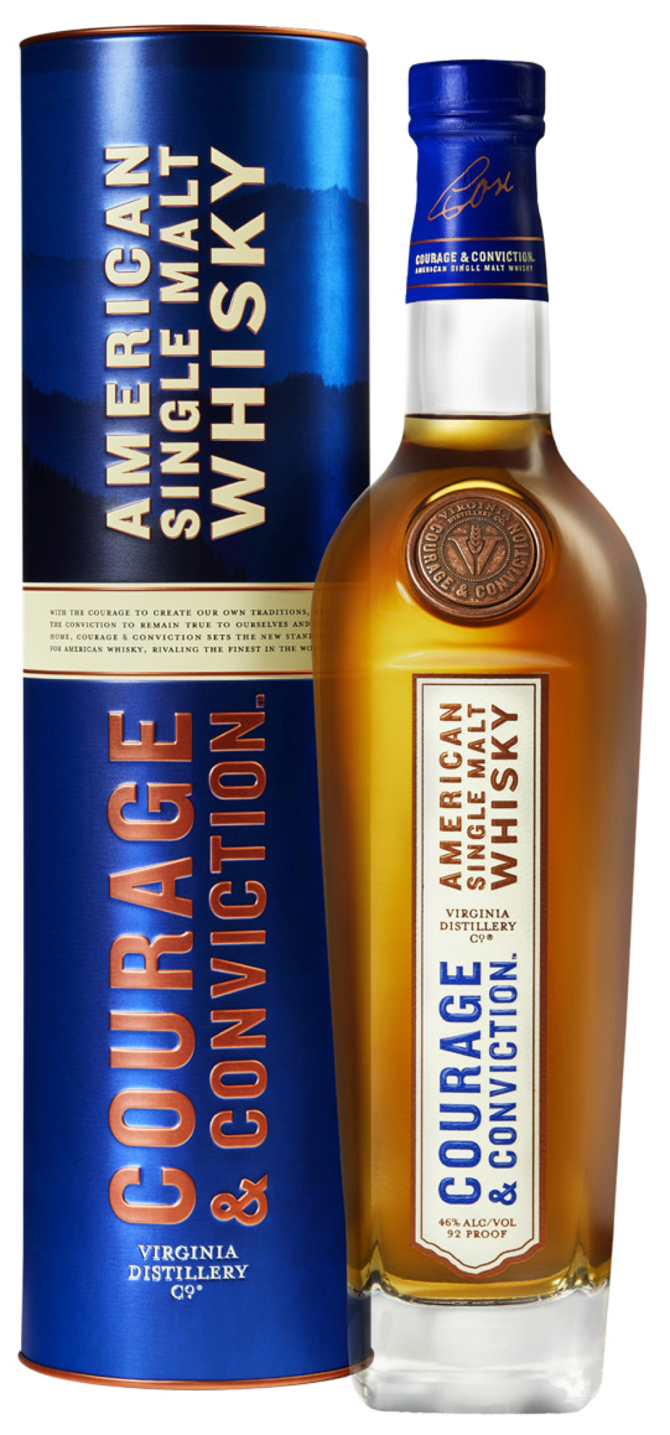Courage & Conviction American Single Malt Signature Malt 46% 0,7l