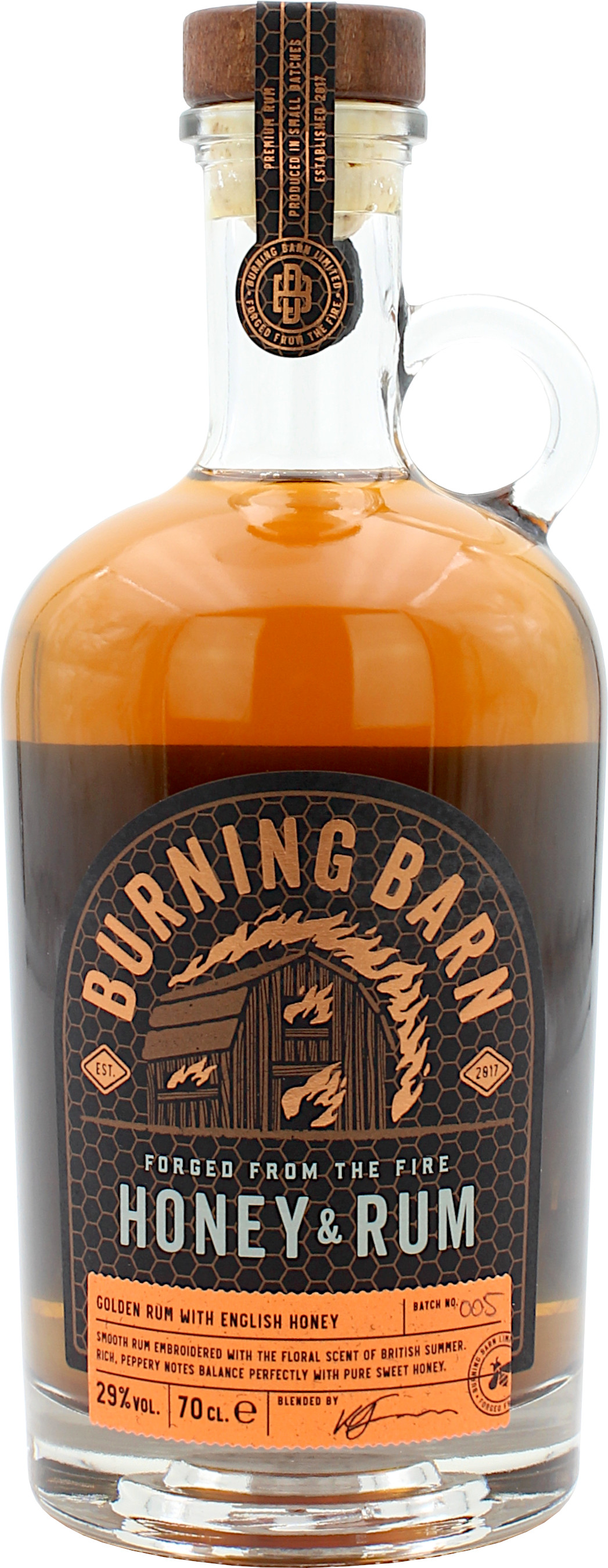 Burning Barn Honey & Rum 29.0% 0,7l