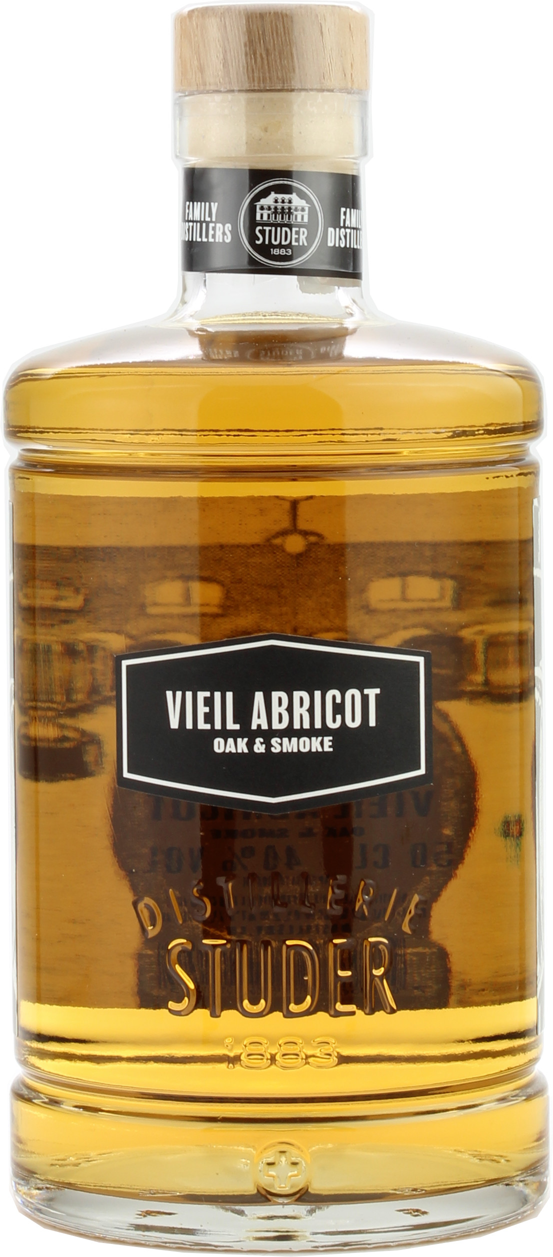 Studer Vieil Abricot Oak & Smoke 40.0% 0,5l