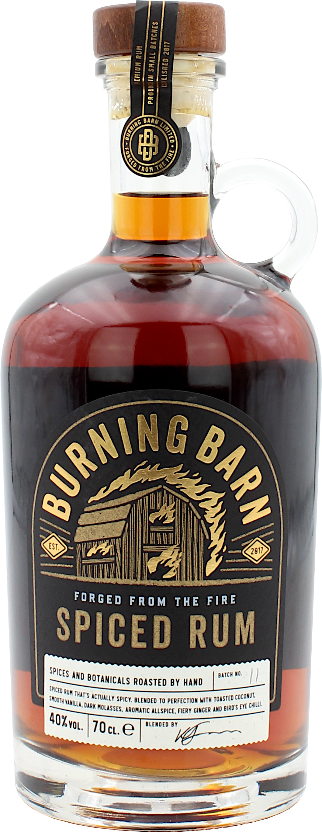 Burning Barn Spiced Rum 40.0% 0,7l