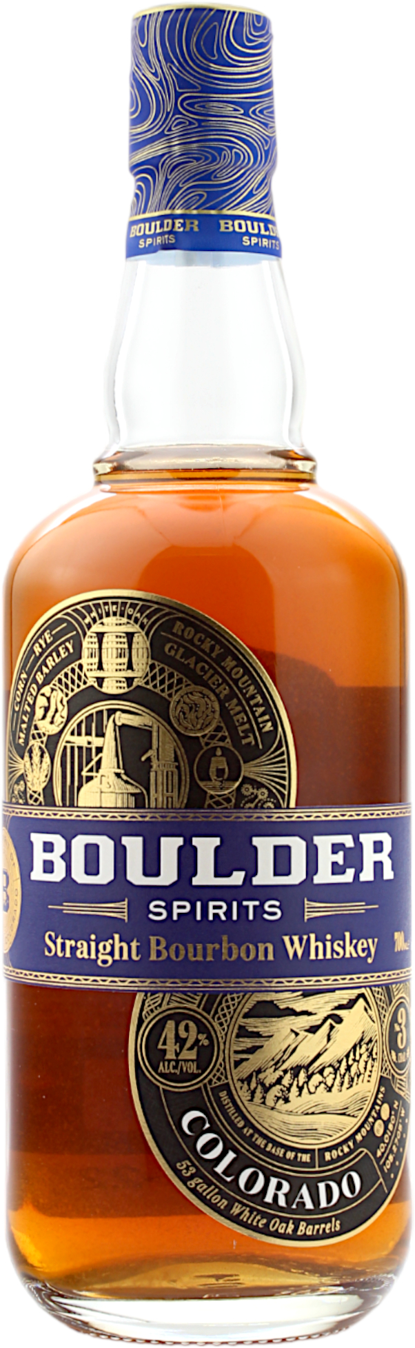 Boulder Straight Bourbon Whiskey 42.0% 0,7l