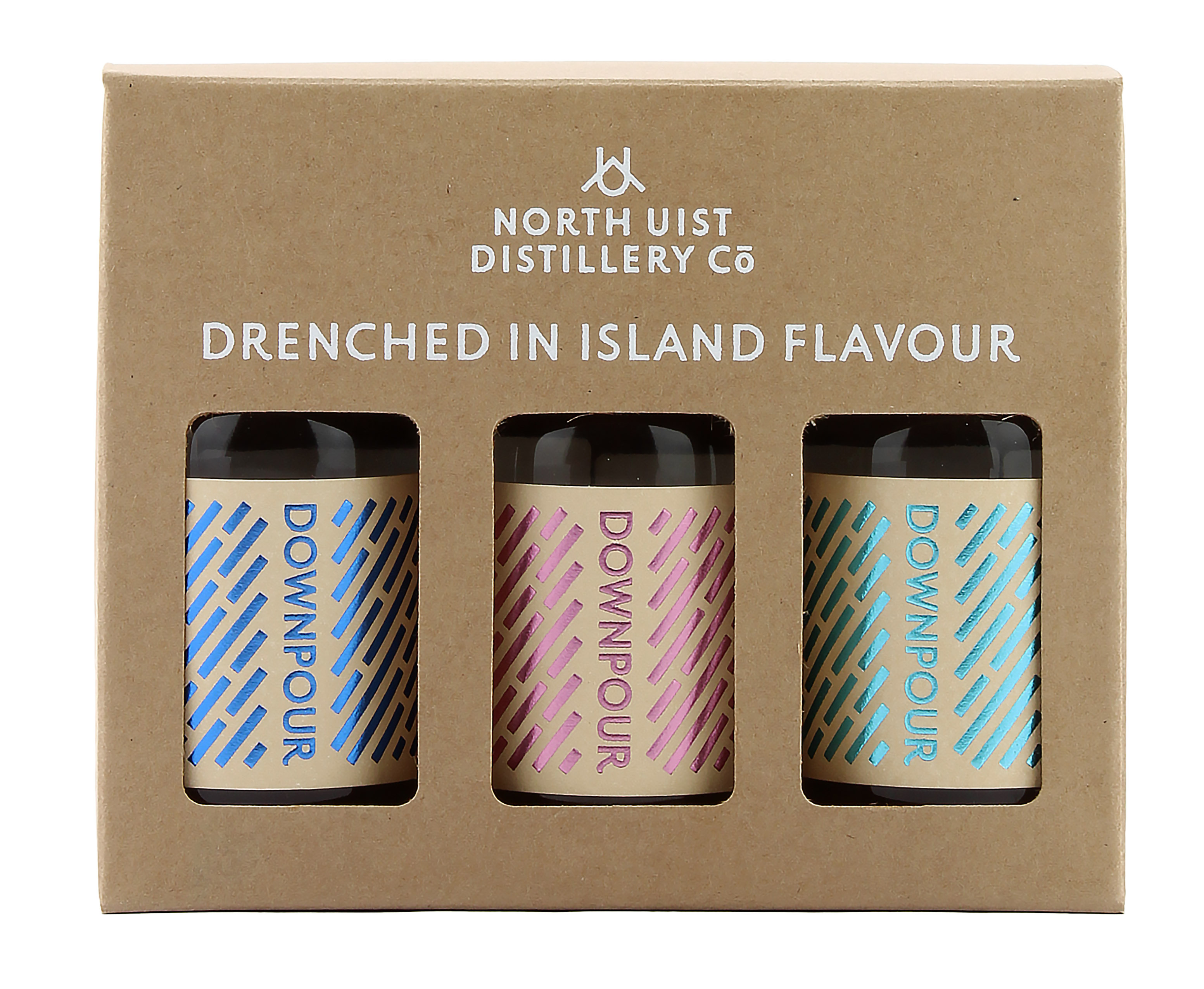 Downpour Gin Tasting Set 42.0% 3x50ml