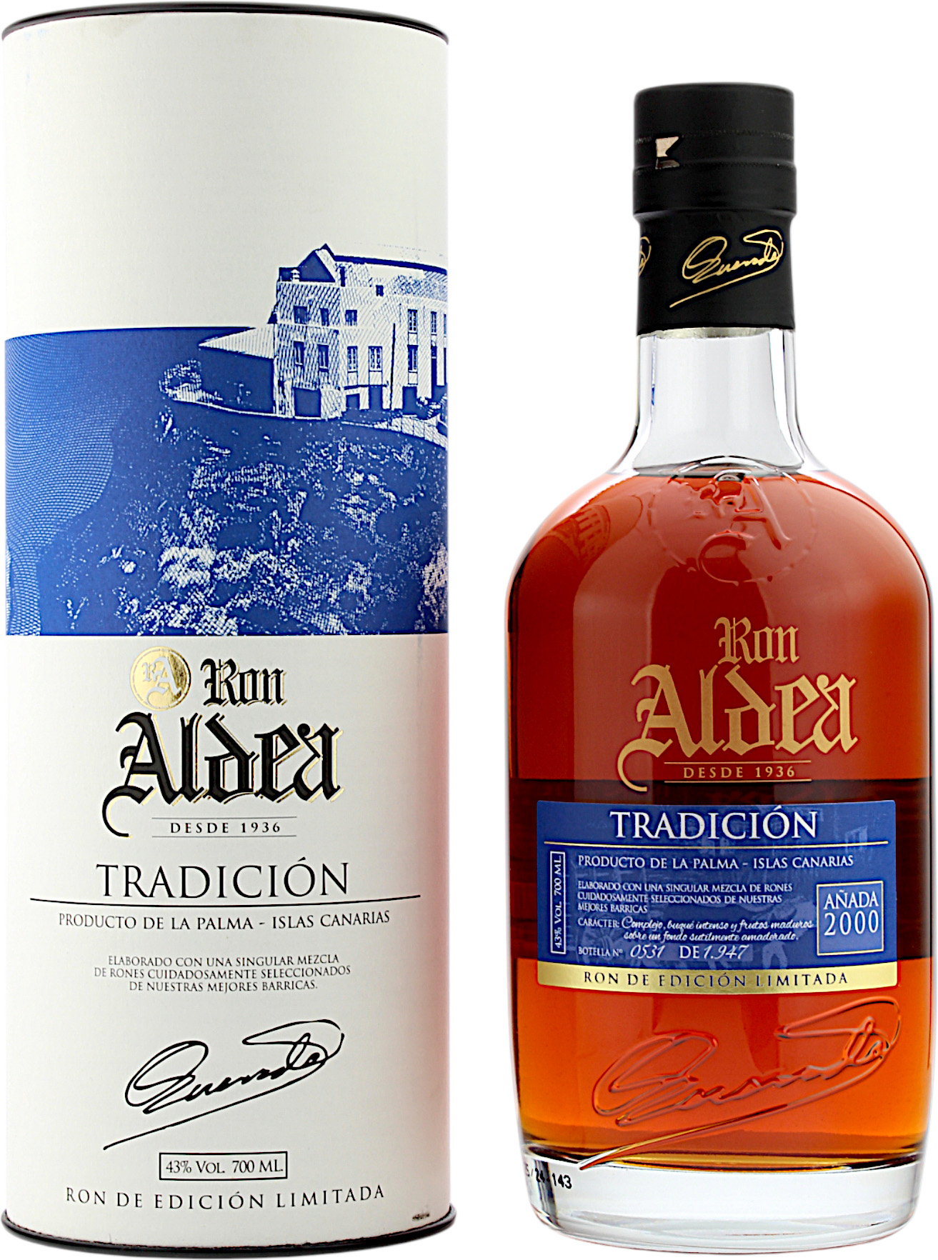 Ron Aldea Tradicion 24 Jahre 2000/2024 43.0% 0,7l