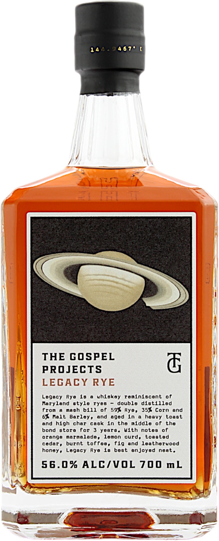 The Gospel Projects Legacy Rye 56.0% 0,7l