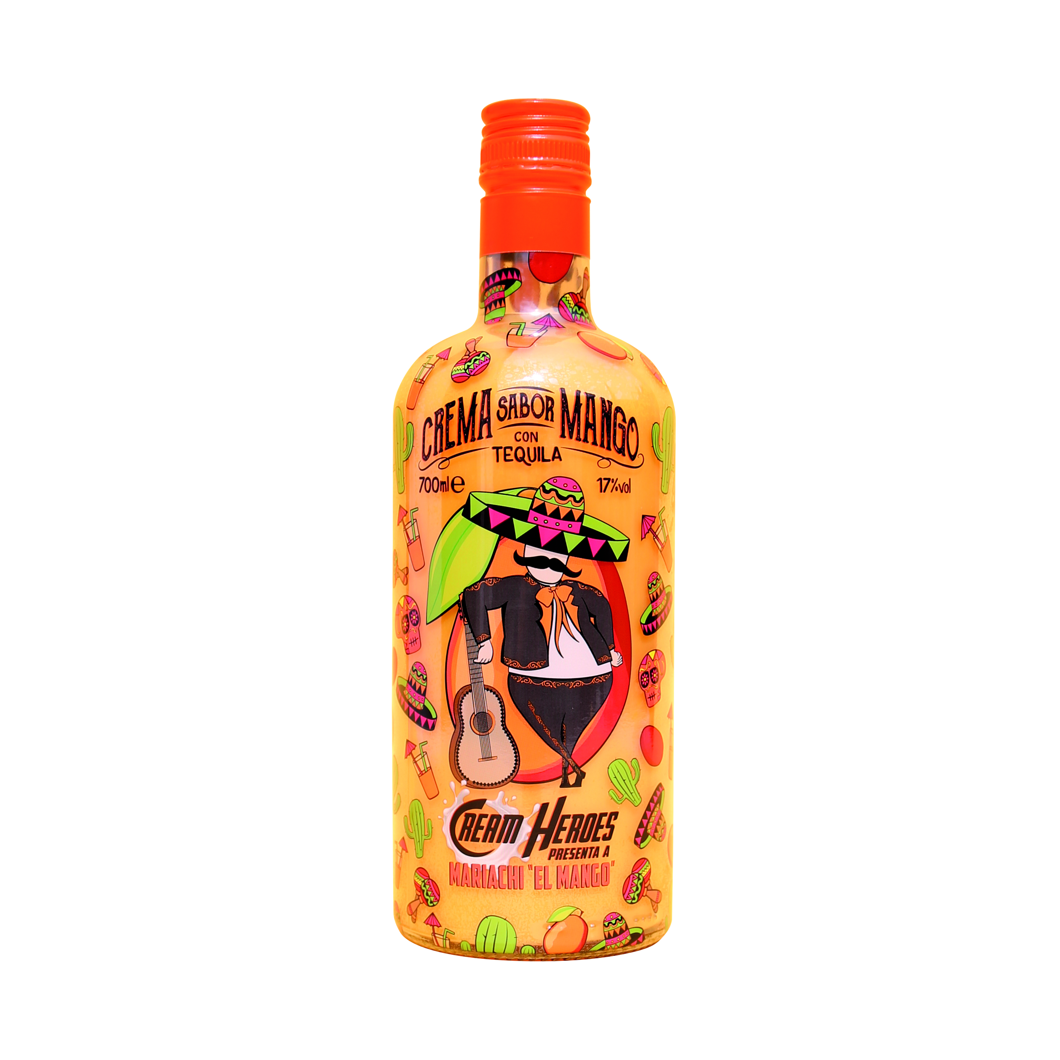 Cream Heroes Tequila Mango Likör mit Sahne 17.0% 0,7l