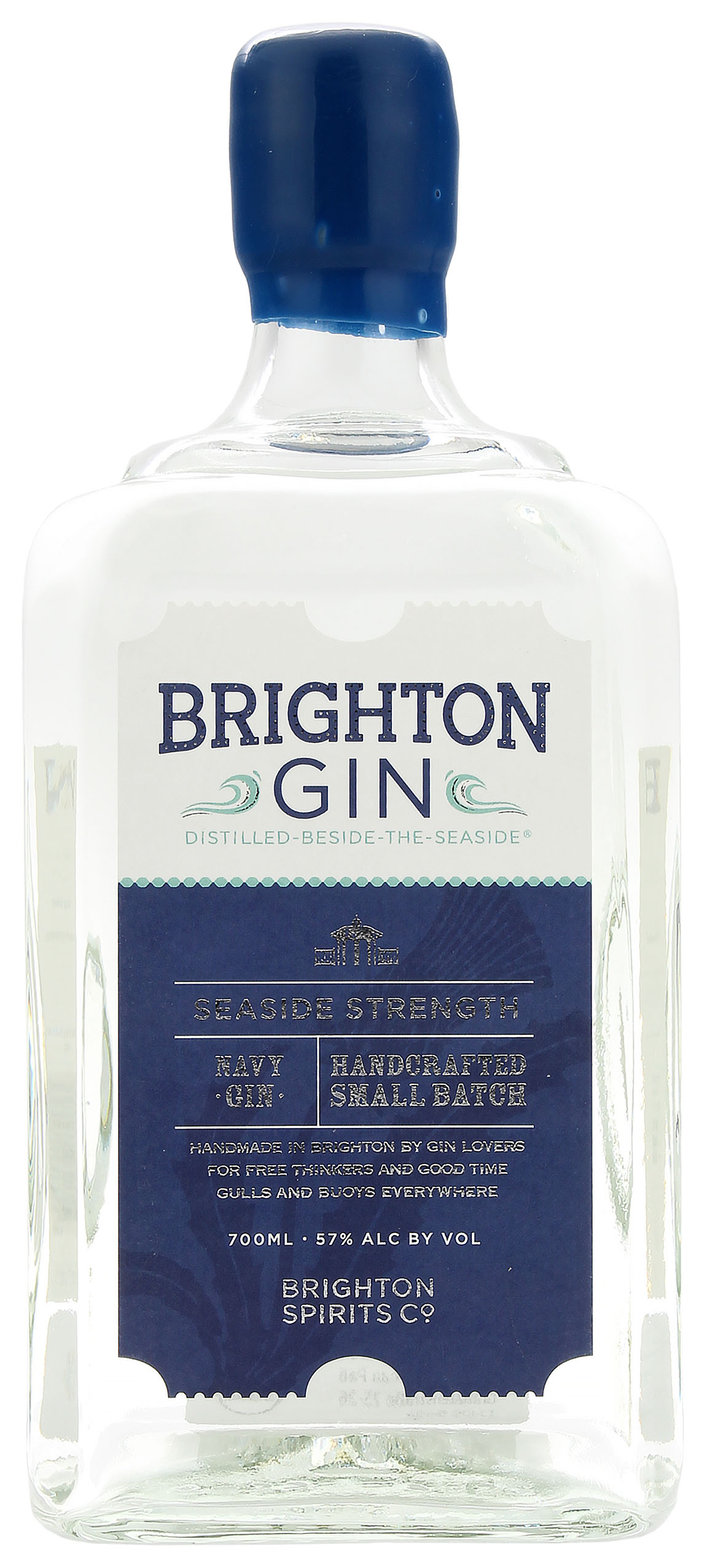 Brighton Gin Seaside Navy Strength 57.0% 0,7l