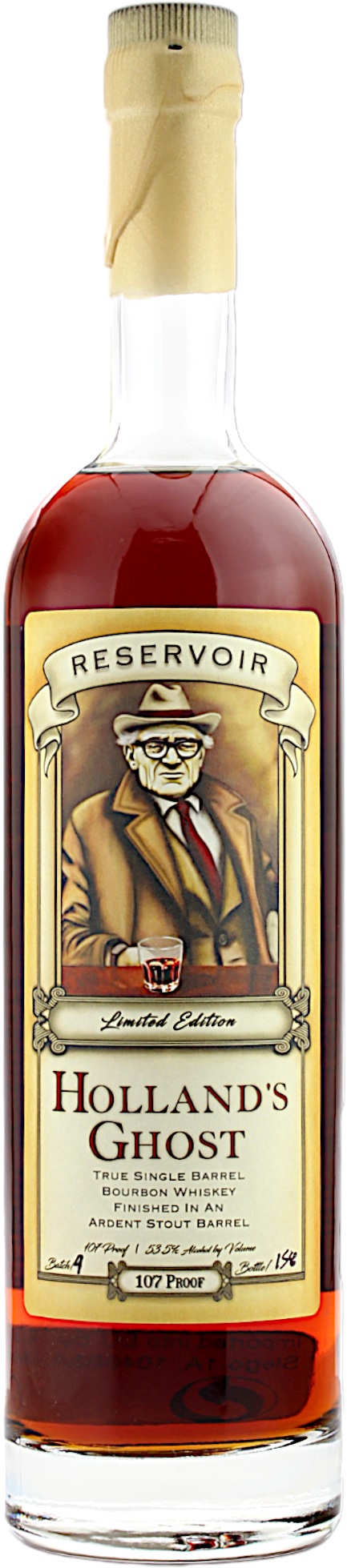 Reservoir Holland's Ghost Batch 9 Bourbon Whiskey 53.5% 0,7l