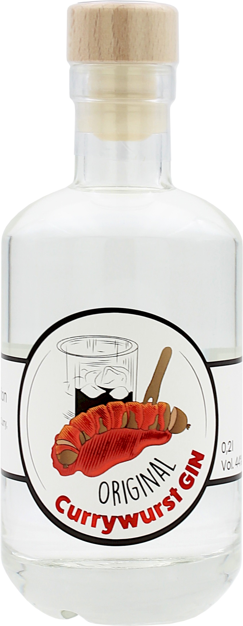 Currywurst Gin 44.0% 0,2l