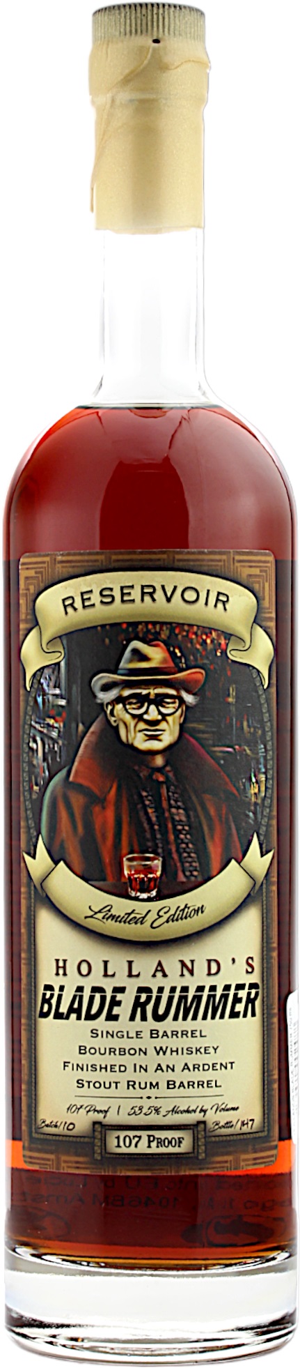 Reservoir Holland's Blade Rummer Batch 10 Bourbon Whiskey 53.5% 0,7l