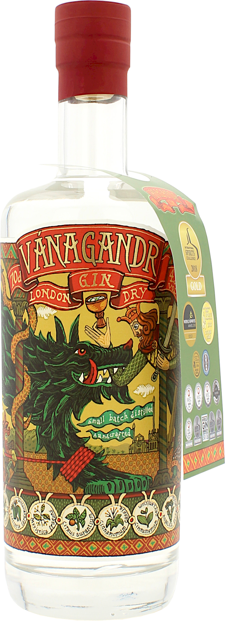 Vanagandr London Dry Gin 43.0% 0,7l