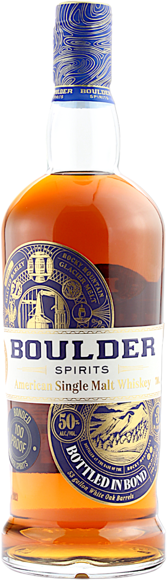 Boulder Spirits Bottled in Bond American Single Malt Whiskey 50.0% 0,7l