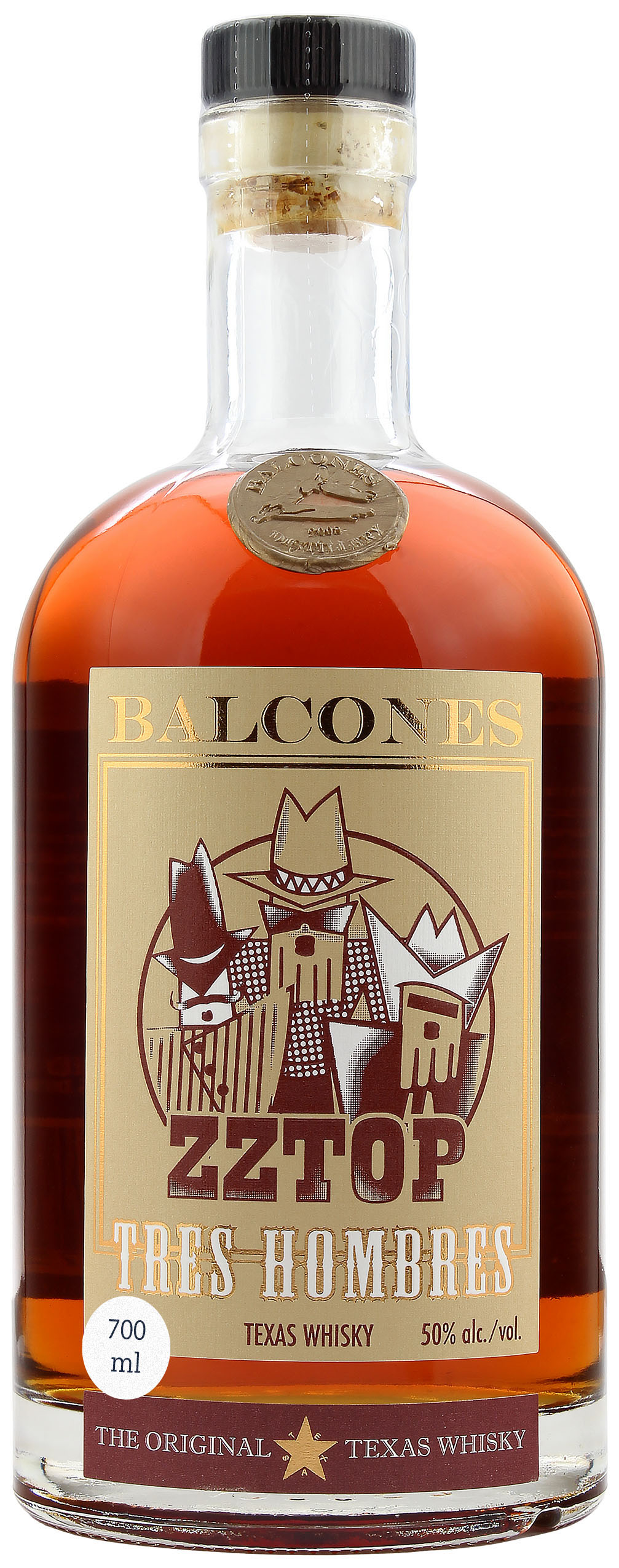 Balcones Texas Whisky ZZ Top Limited Edition 2022 50.0% 0,7l